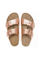 Sandalias salmón - Mujer