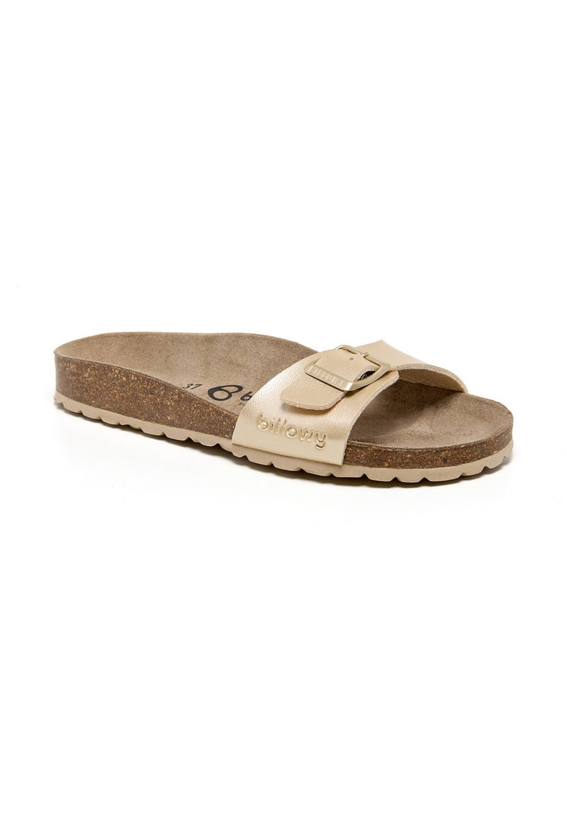 Sandalias Doradas - Mujer