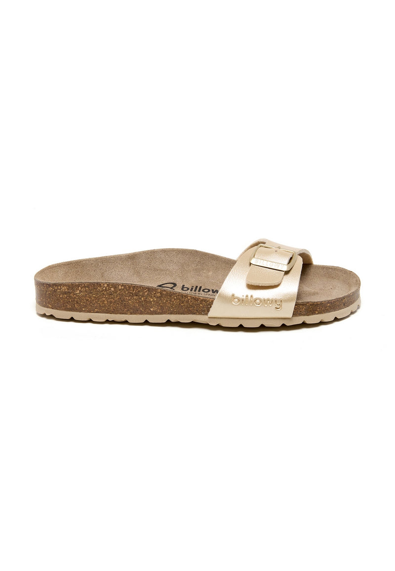 Sandalias Doradas - Mujer