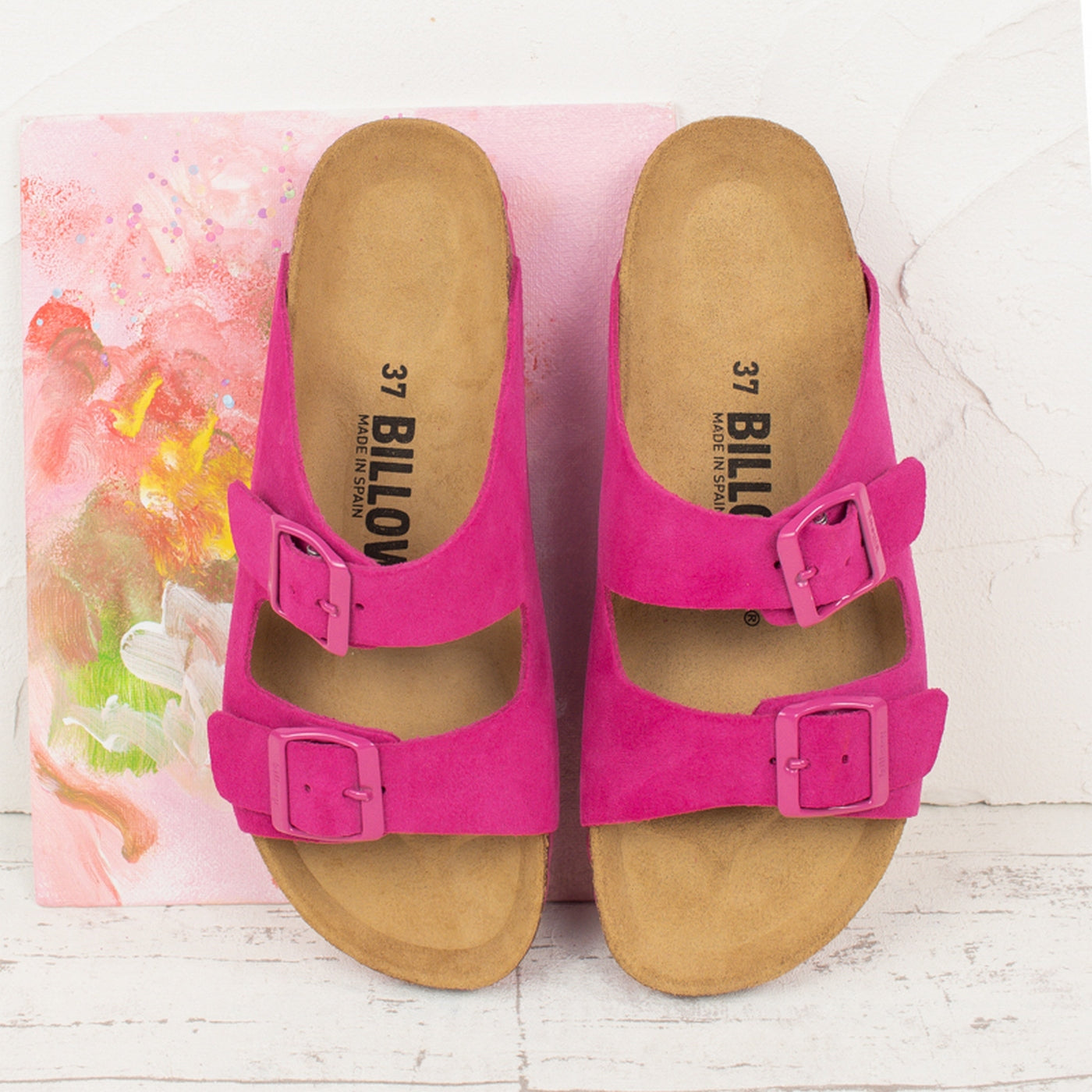 Sandales Fuchsia - Femme