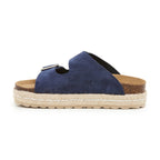 Sandalias azules - Mujer