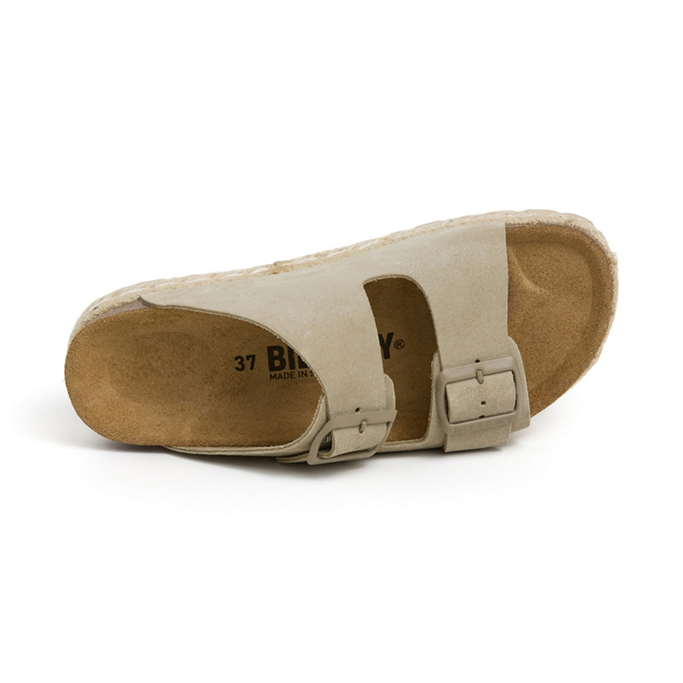 Sandalias caqui - Mujer