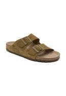 Sandalias caqui - Mujer