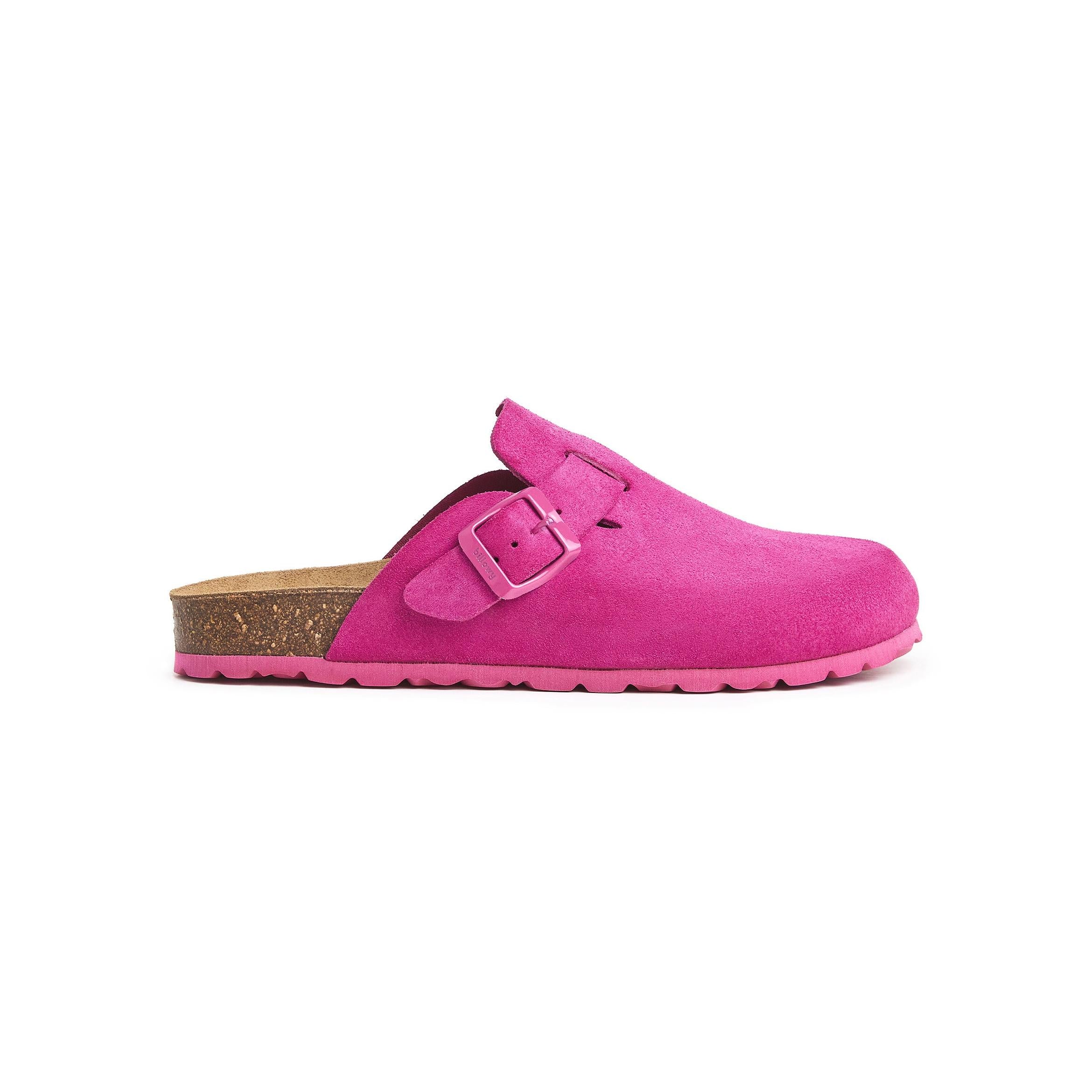 Zuecos Fucsia - Mujer