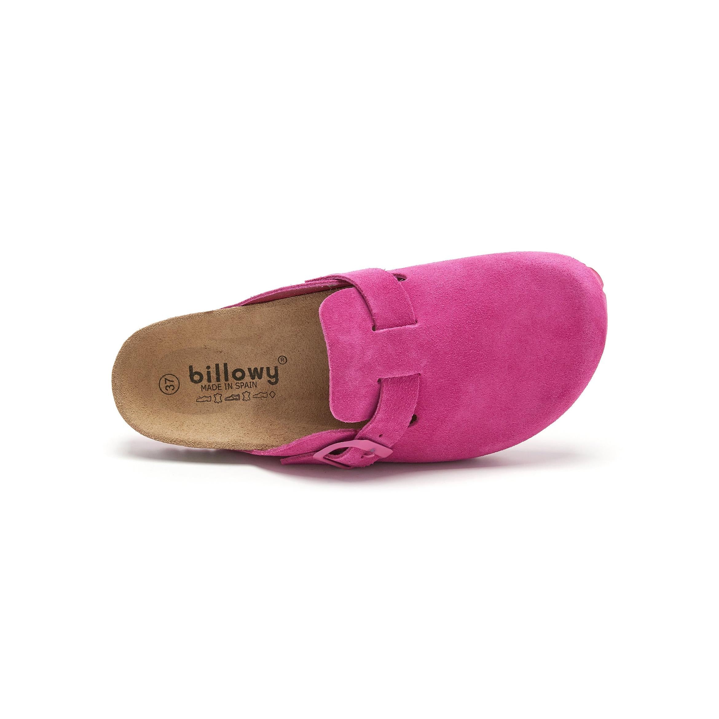 Zuecos Fucsia - Mujer