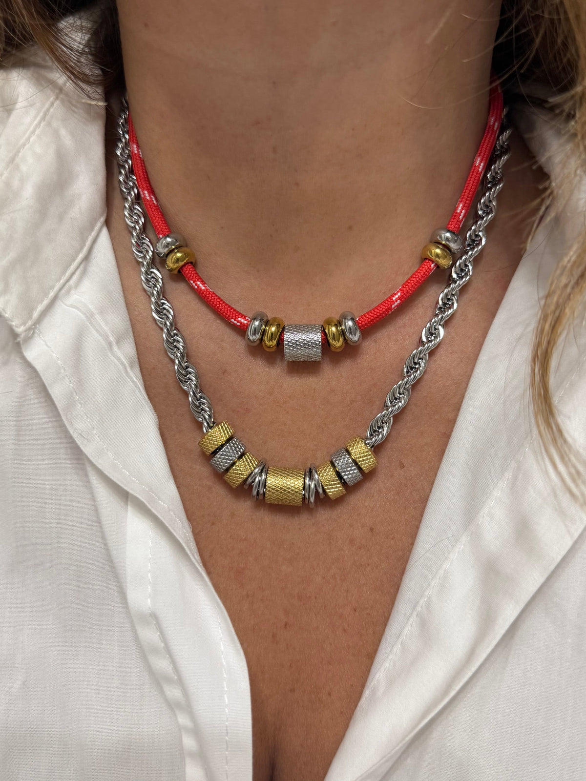 Collier Addison - Chaîne Argent