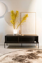 Hardy - Sideboard - Oak veneer - Black Oak/Brown