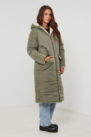 Puffer jacket 81214 - Khaki