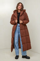 Puffer jacket 81252 - Choco