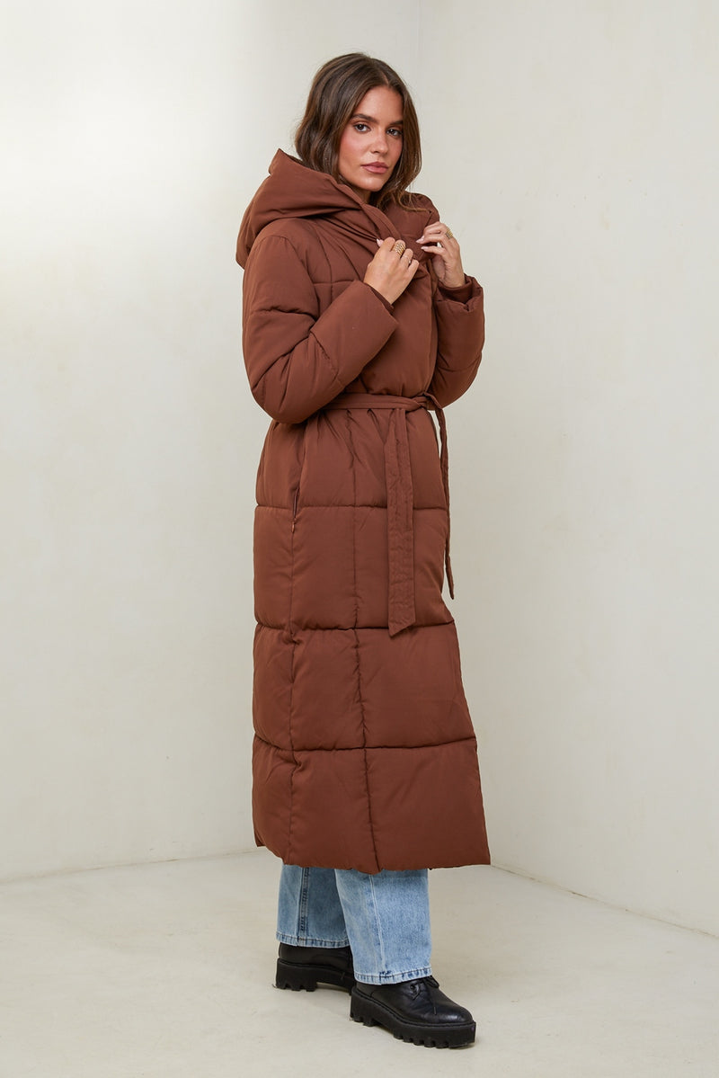 Puffer jacket 81252 - Choco