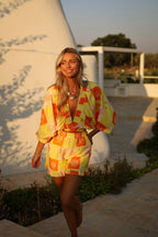 Colette Amarillo - Conjunto Estampado