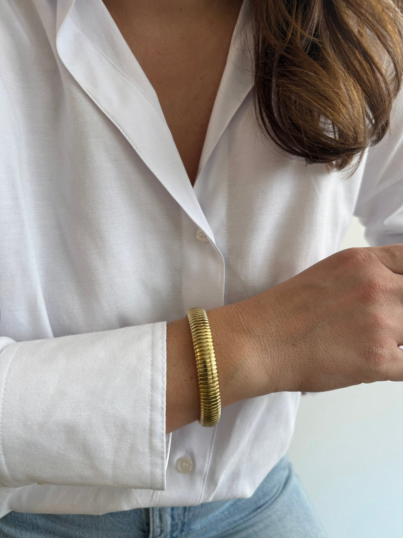 Leone Bracelet (12Mm) - Gold Or Silver