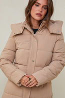 Down jacket 81277 - Camel