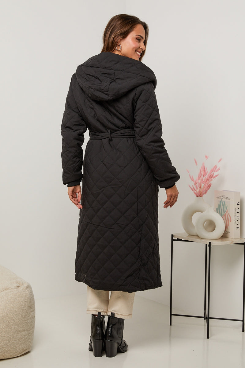 Puffer jacket 81288 - Black