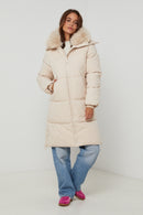 Puffer jacket 81298 - Beige