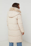 Puffer jacket 81298 - Beige