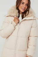 Puffer jacket 81298 - Beige