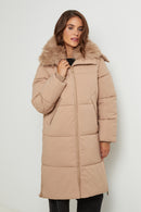 Down jacket 81298 - Camel