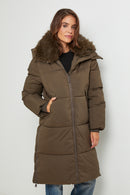 Puffer jacket 81298 - Khaki