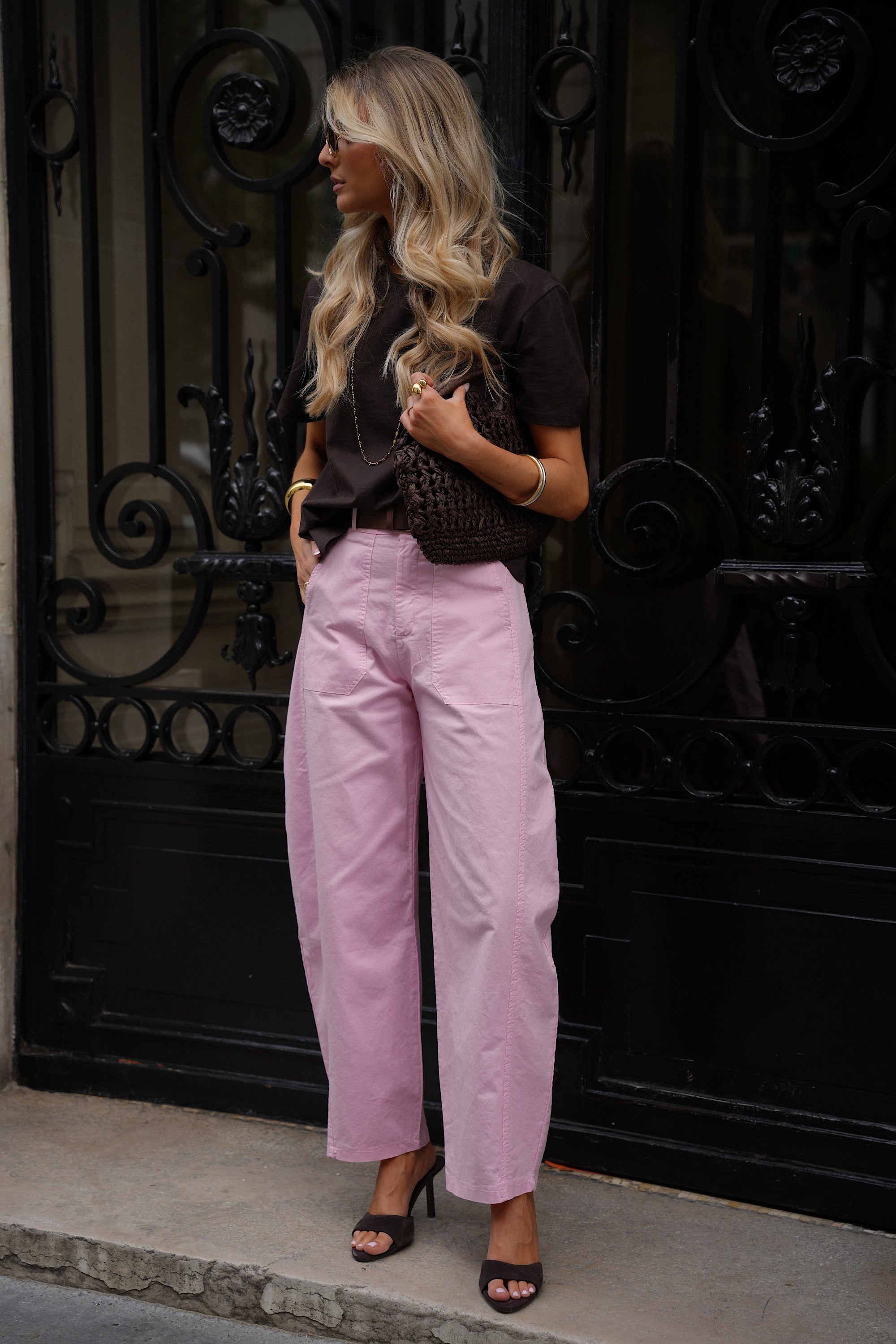 Pantalon Ballon Jay - Rose