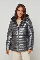 Puffer jacket 81381 - Black/Anthracite