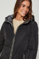 Puffer jacket 81381 - Black/Anthracite