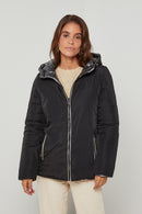 Puffer jacket 81381 - Black/Anthracite