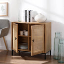 Buffet 2 Portes En Rotin Naturel - Jaya - Beige