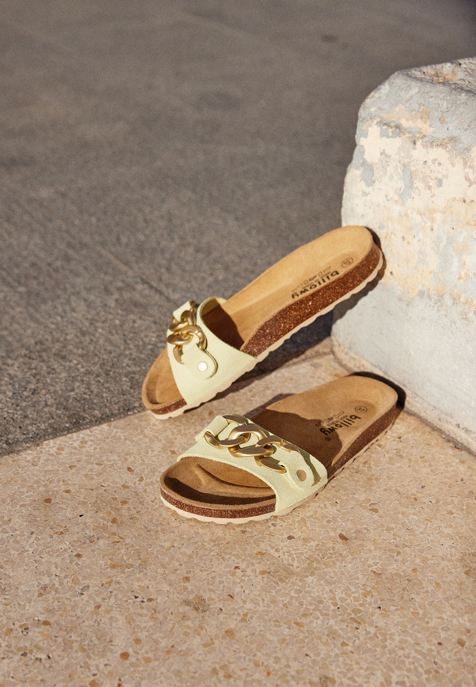 Sandales Vert - Femme
