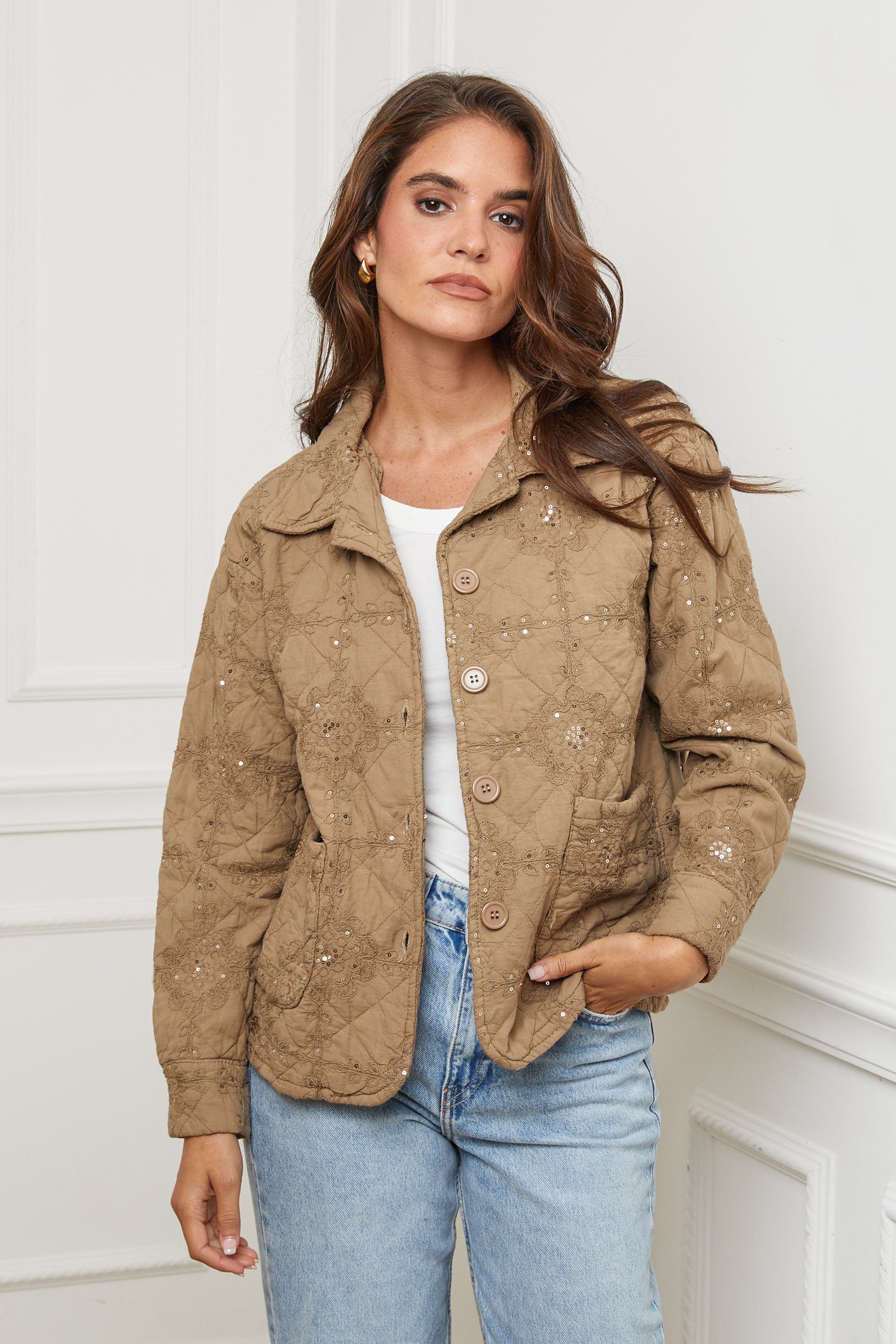 Chaqueta - Camel