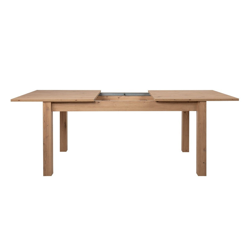 Bergen - Mesa de comedor rectangular extensible - Roble artesanal