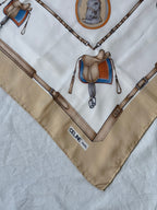 Céline Scarf – Equestrian Theme And Ribbons