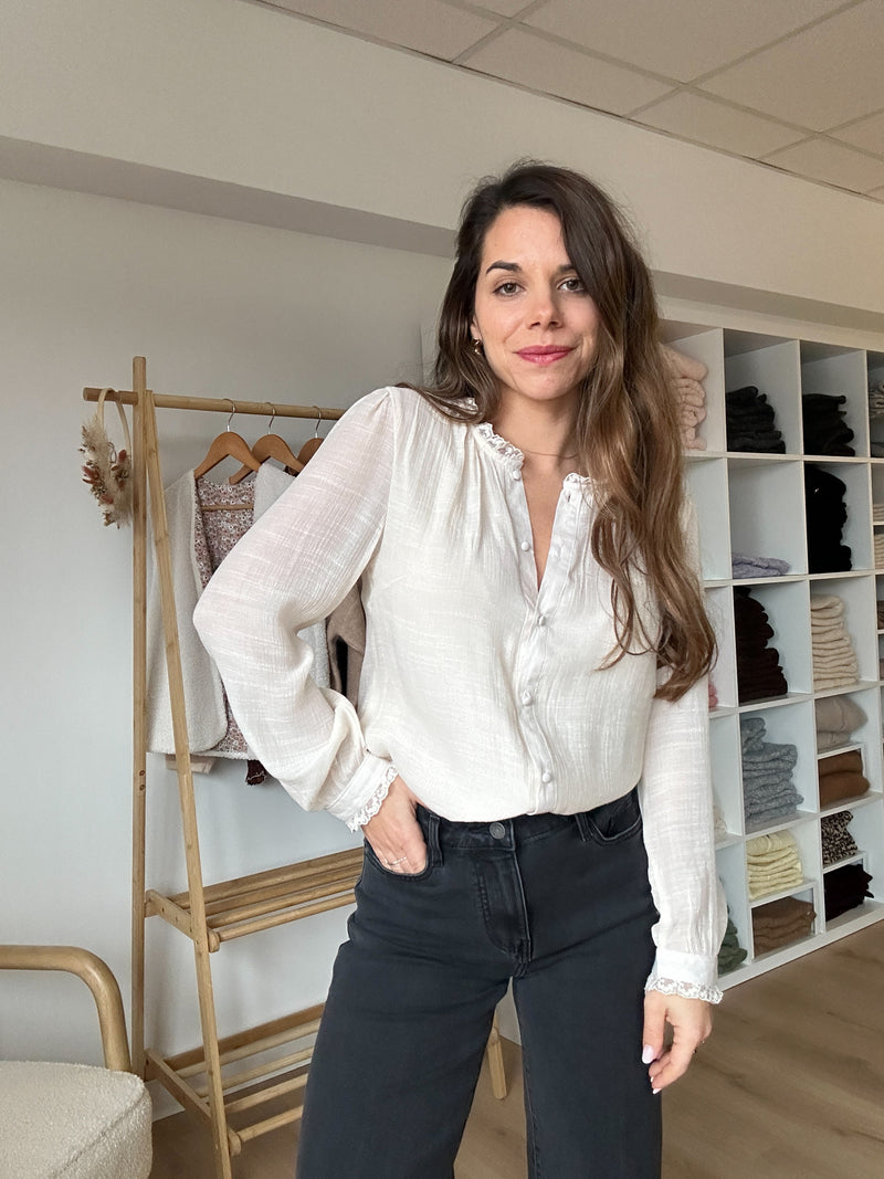 Blouse - Beige Catherine