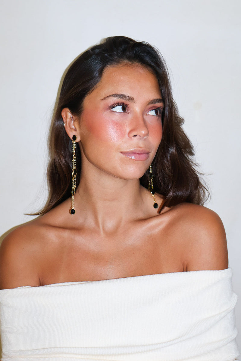 Luna Negros Earrings