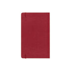 Textile Large Notebook 13x21 - Ruled Pages - Bordeaux Red
