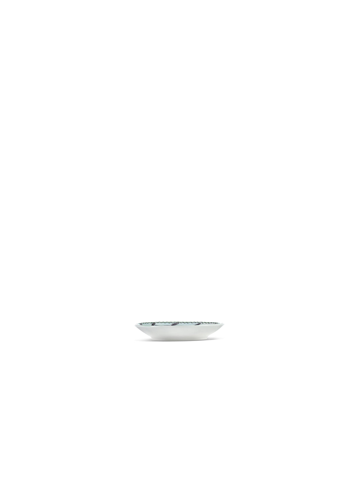 Midnight Flowers - Lot De 2 Assiettes D'accompagnement - Porcelaine Bone China - Blossom Milk