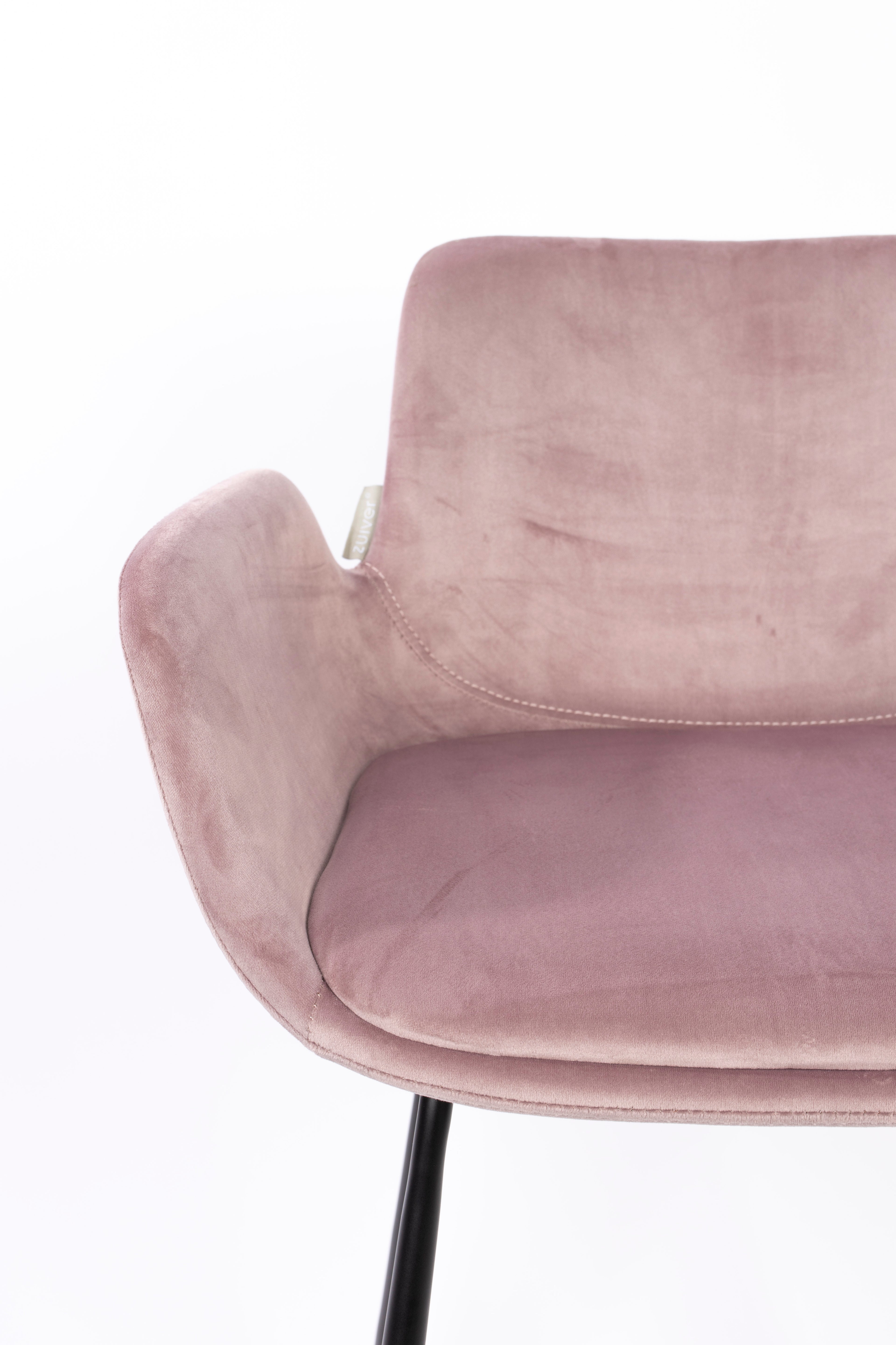 Brit - Bar & Counter Stool - Polyester - Pink