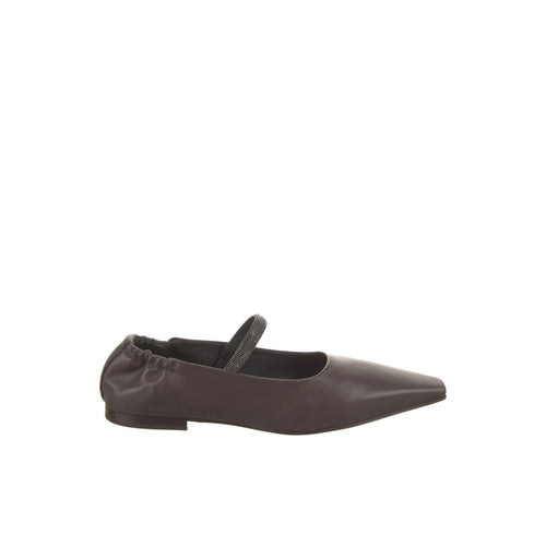Bailarinas Mercedita Brunello Cucinelli - Mujer - Marrón