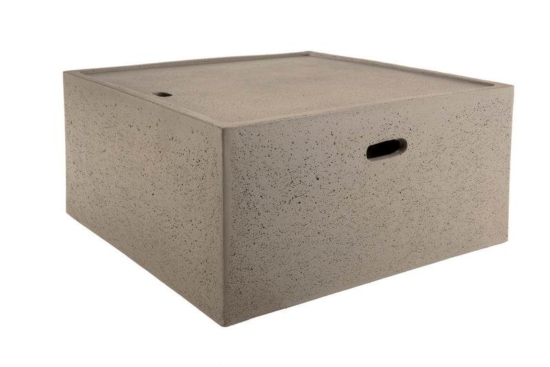 Hector - Table Basse De Jardin - Béton - Gris