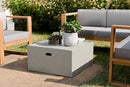 Hector - Table Basse De Jardin - Béton - Gris