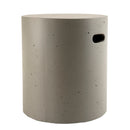 Hector - Table D'Appoint De Jardin - Béton - Gris