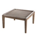 Hector - Table Basse De Jardin - Béton - Marron/Gris