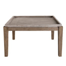 Hector - Table Basse De Jardin - Béton - Marron/Gris