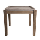 Hector - Table D'Appoint De Jardin - Béton - Marron/Gris