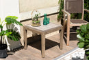 Hector - Table D'Appoint De Jardin - Béton - Marron/Gris