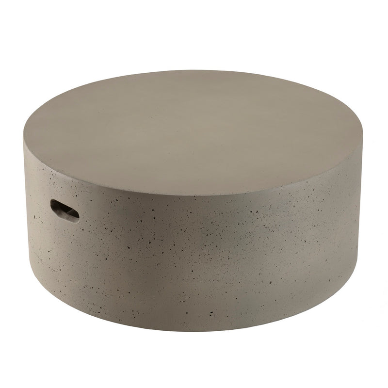Hector - Table Basse De Jardin - Béton - Gris