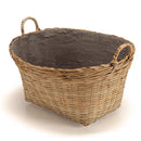 Hector - Pot De Fleur - Bambou - Gris/Bois Clair
