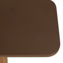 Nestor - Ensemble Table Et Bancs - Fibre De Ciment/Acacia - Marron