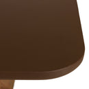Nestor - Ensemble Table Et Bancs - Fibre De Ciment/Acacia - Marron