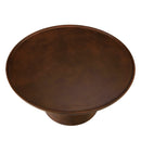 Nestor - Table Basse De Jardin - Fibre De Ciment - Marron